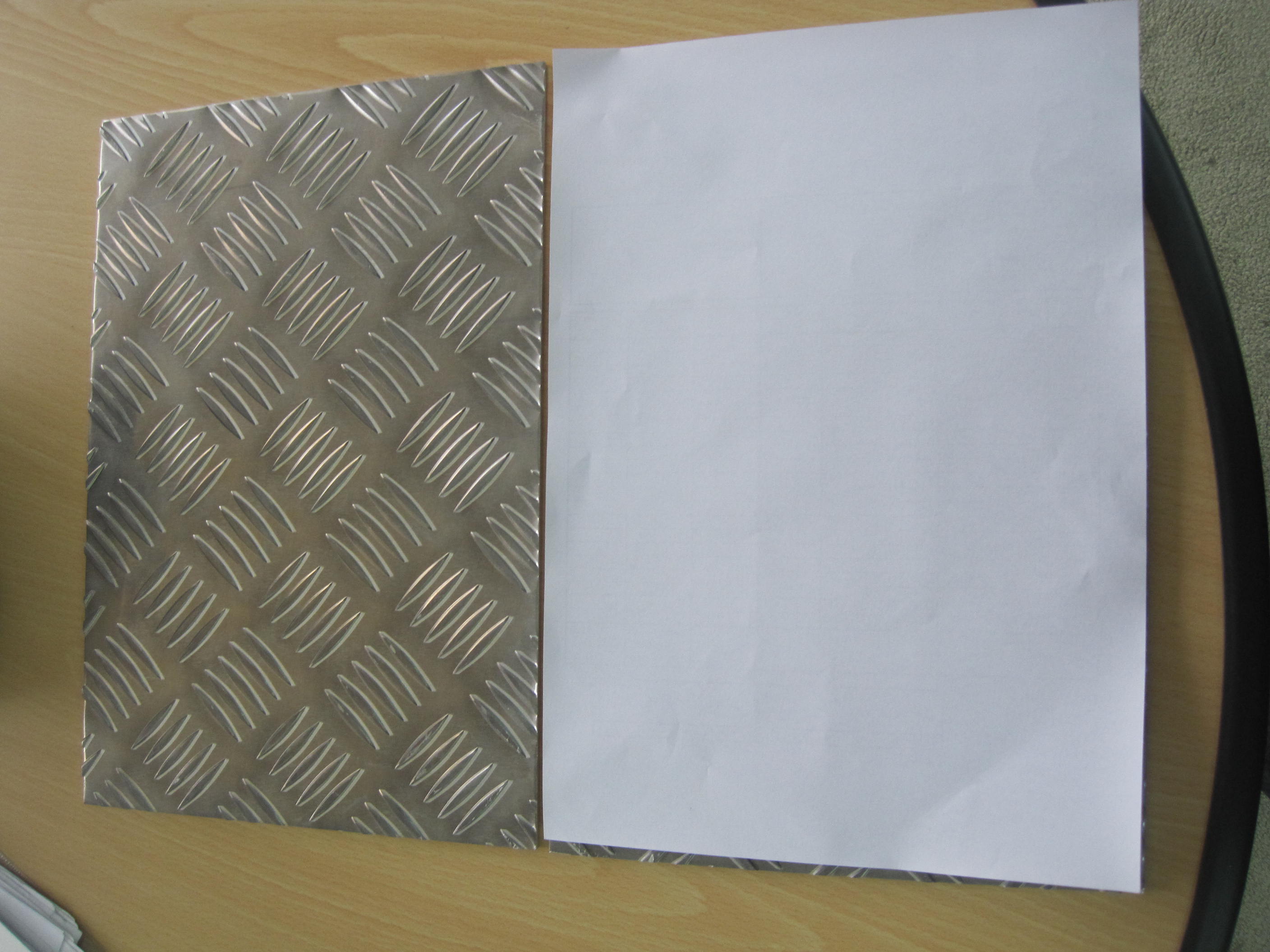 5086 marine grade aluminum tread plate sheet