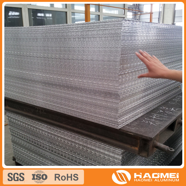 1/16" Thick Aluminum Diamond Plate Sheet – 12x24 Inches Mirror Finish (Set Of 2) – Made In USA